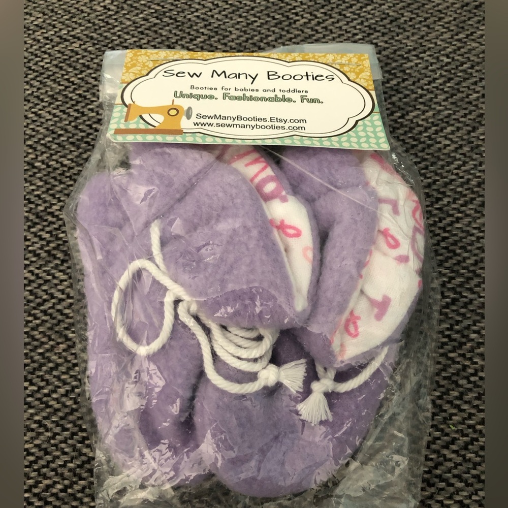 Handmade Baby Booties - Picture 2 of 3